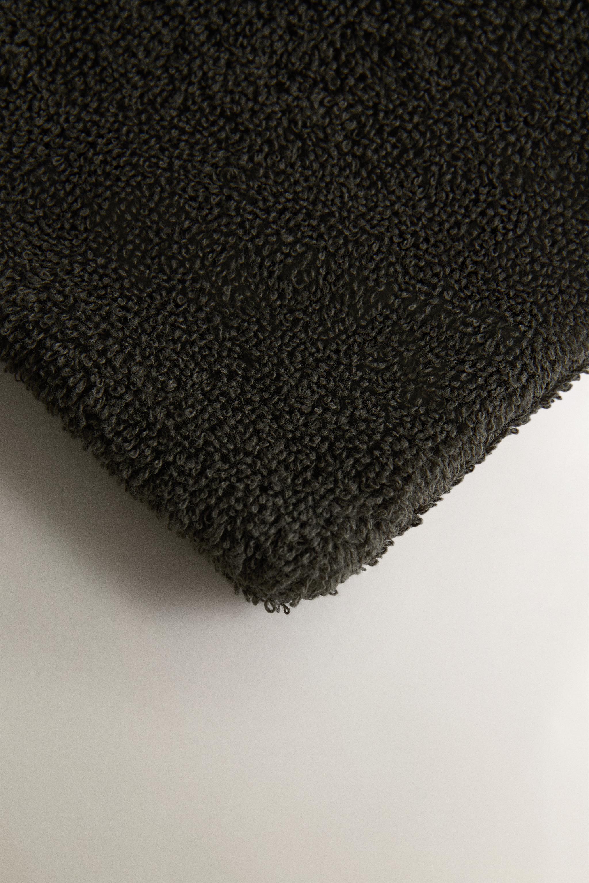 COTTON TERRY BATH MITT